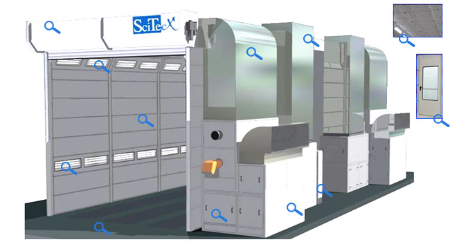 Lackieranlage in 3D