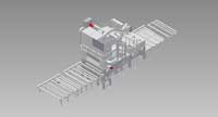SciTeeX Germany Schleuderrad Strahlanlage 3D Zeichnung