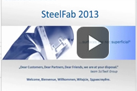 SciTeeX Maschinenbau - Steelfab 2013 - videoclip
